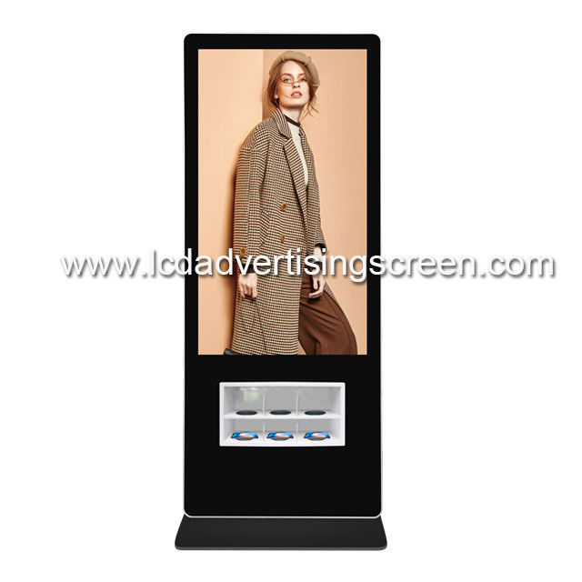 Remote Control Android Advertising Screen With Wireless Phone Charging Function