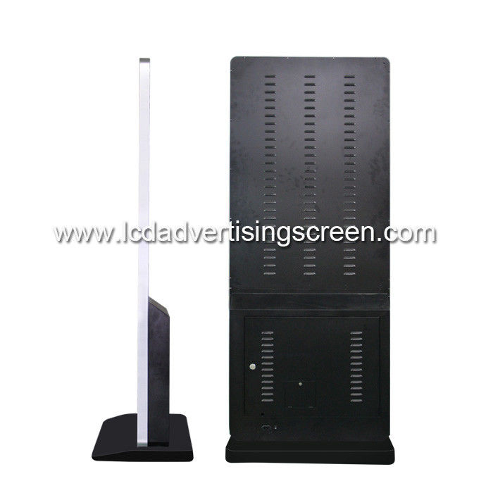 Floor Standing Lcd Advertising Display Cable Phone Charging Wifi Advertising Screen