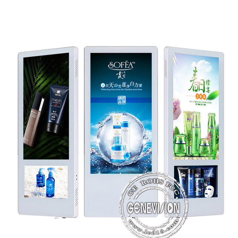 Dua Lcd Advertising Screen Elevator Indoor 21.5 Inch LCD Media Player Screen