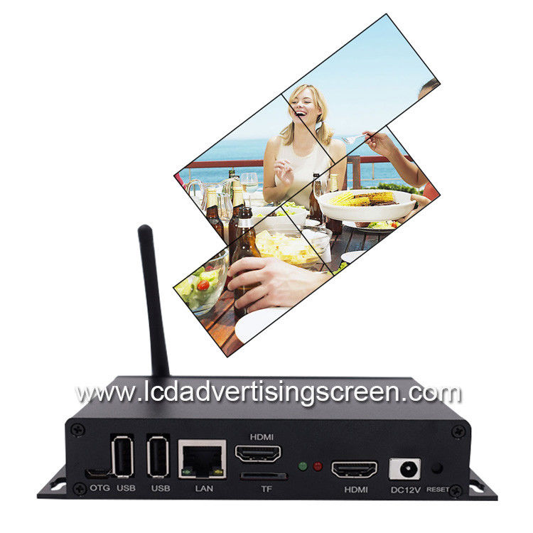 HDMI Media Player Box Curved Lcd Video Wall Screen Digital Signage Android Control Box
