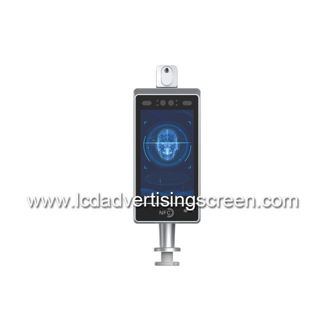 Face Camera Android Advertising Screen 8 Inch Human Body Temperature Measurement Device