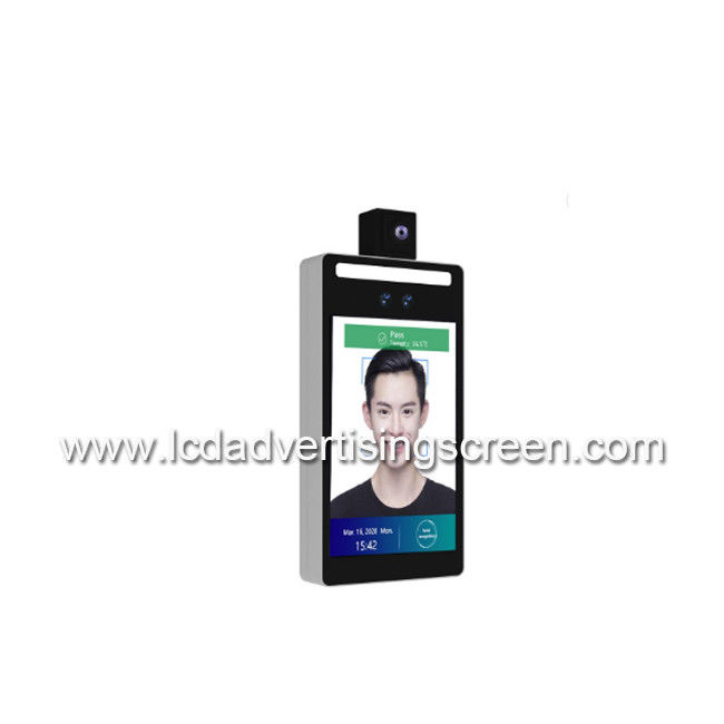 Face Camera Android Advertising Screen 8 Inch Human Body Temperature Measurement Device