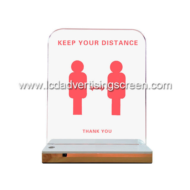 Lithium Cell Arc Board Silk Printing LED Warning Sign