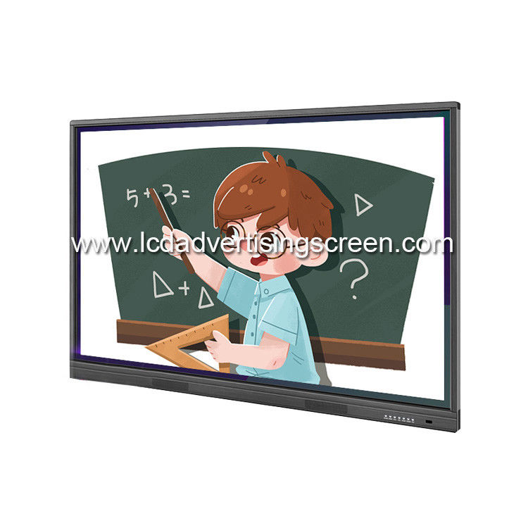 1920×1080 IR Teaching 65 Inch Lcd Interactive Whiteboard