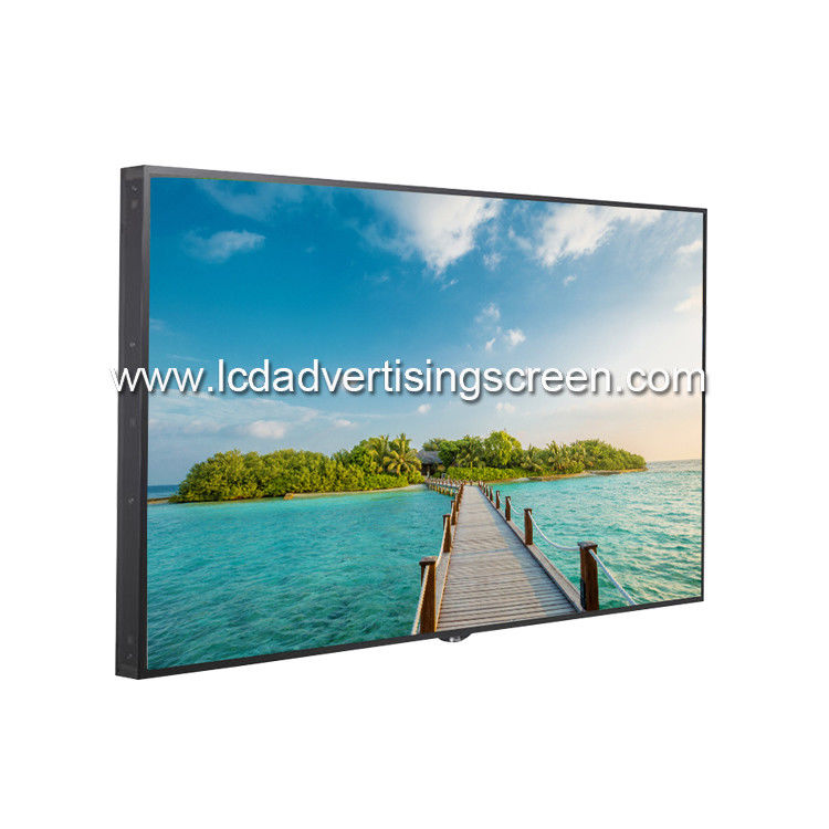 Ceiling Mounted Ultra Slim One Side LCD Advertising Screen
