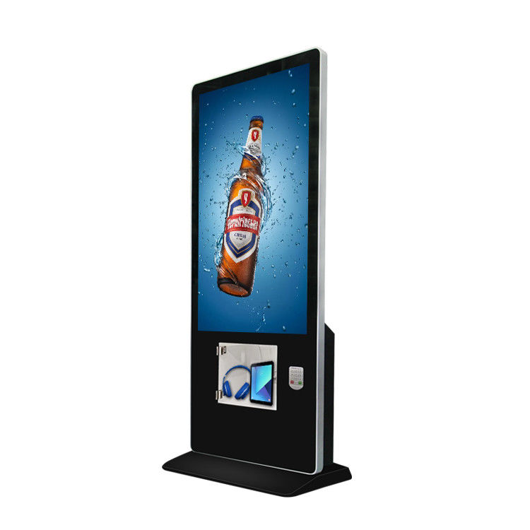 Android OS 55" LCD Display Power Bank Kiosk