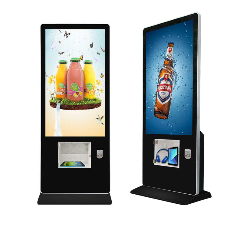 178° Viewing Angle RK3288 1080P FHD LCD Advertising Screen