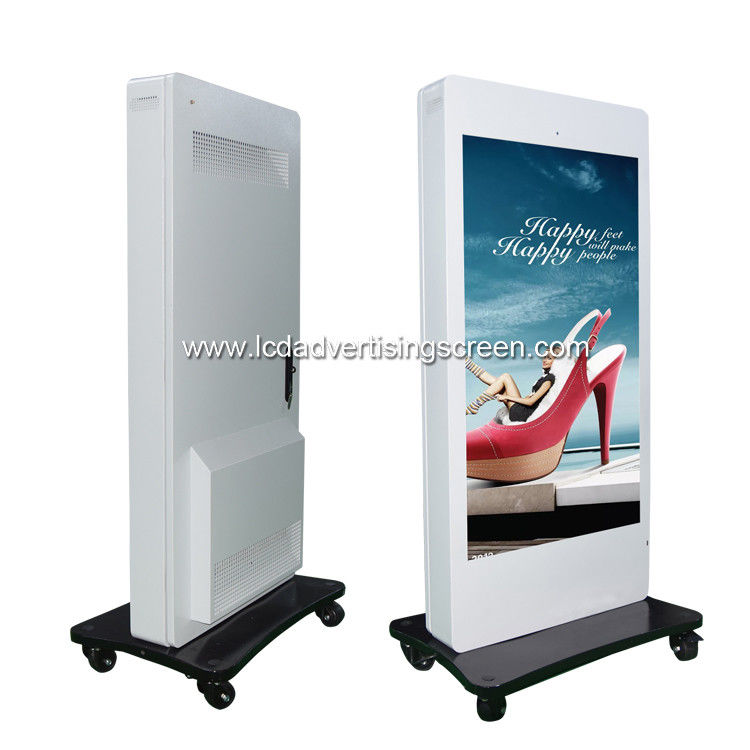 65 Inch Floor Standing TFT LCD Screen Outdoor Digital Signage