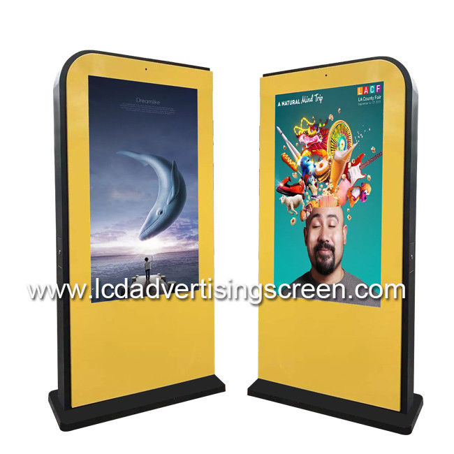 Floor Stand 55 Inch IP65 Outdoor LCD Digital Signage