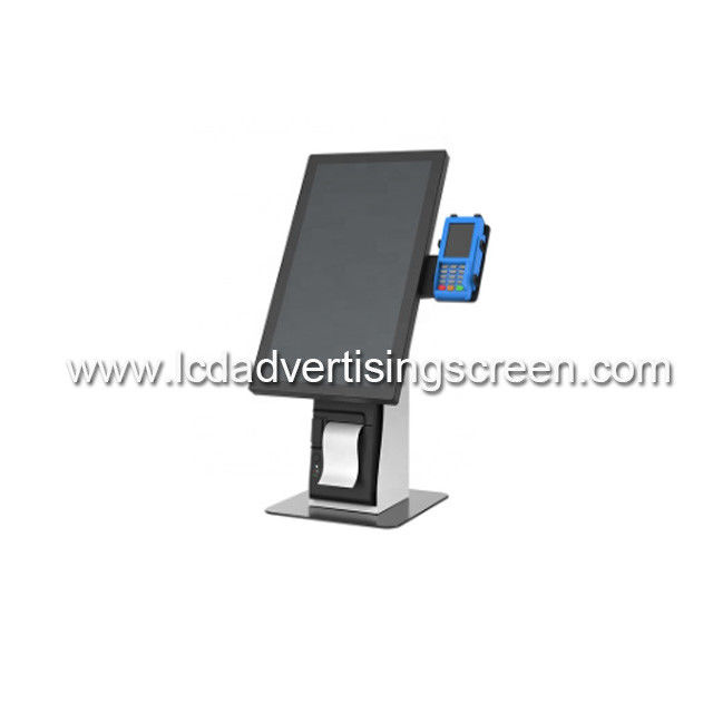 Restaurant 21.5inch Self Service Signage With Capacitive Touch Screen
