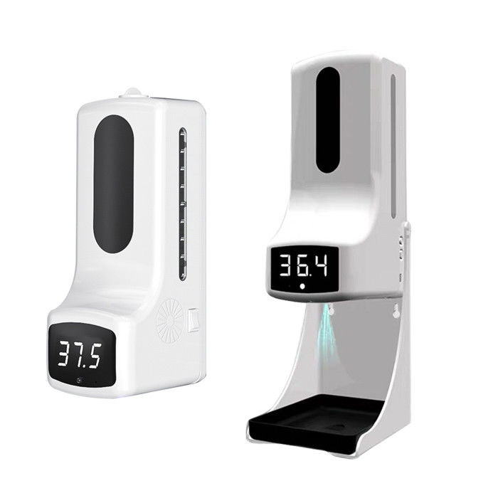1000ml Touchless Sanitizer Dispenser With Infrared Fever Measure Device