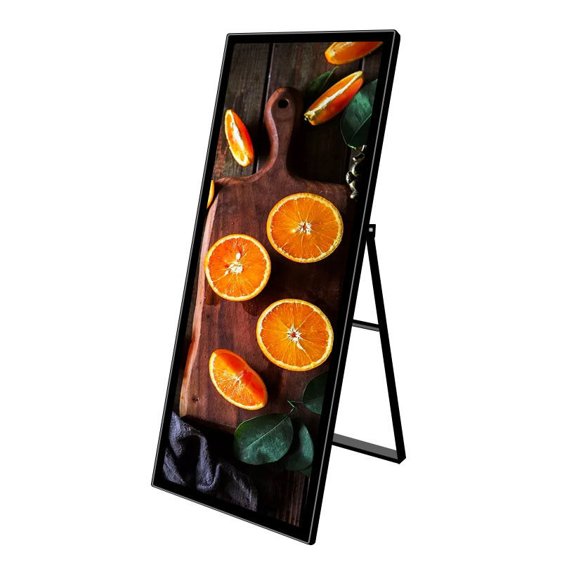 Floor Standing 65" TFT LCD Advertising Machine 400cd/m2