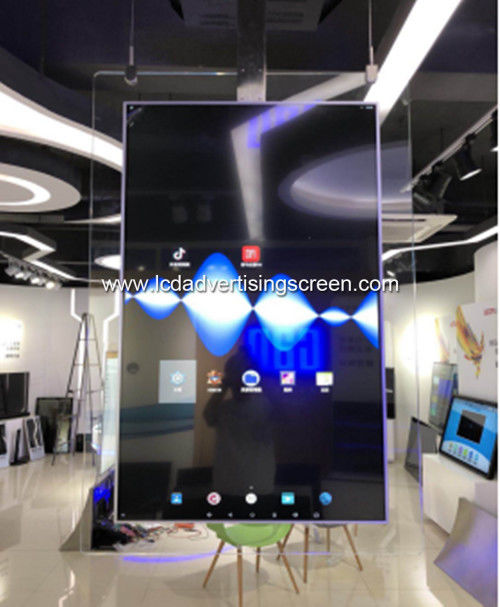 420cd/m2 Ultra Slim Transparent Double Sided Display 1920x1080