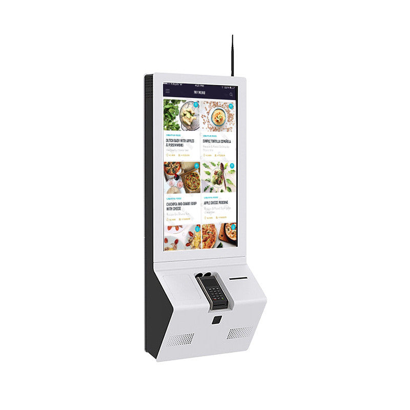 350nits Dual Sided LCD Touch Screen Kiosk For POS Terminal