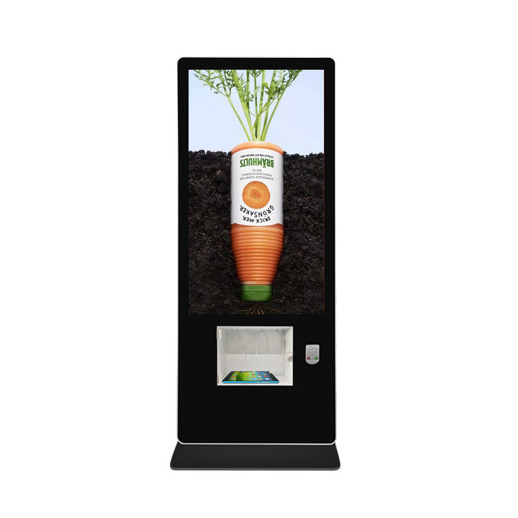 55'' Android wifi LCD Advertising Kiosk Stands with Ipad charging station