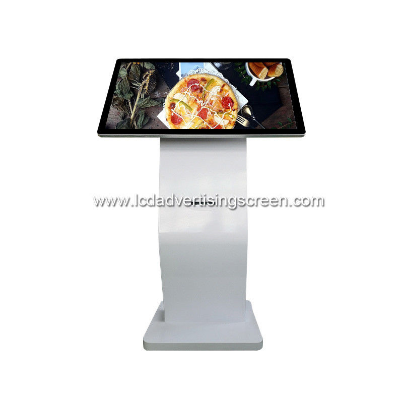 Touch Screen Interactive Digital Kiosk 300cd/M2 With Printer