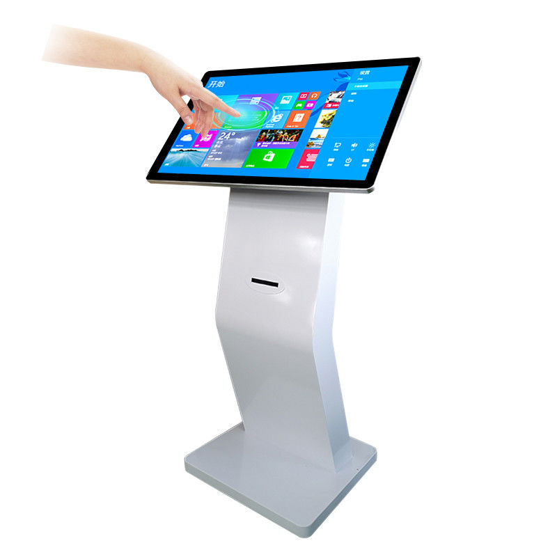 21.5in AIO LCD Touch Screen Kiosk With Terminal Printer