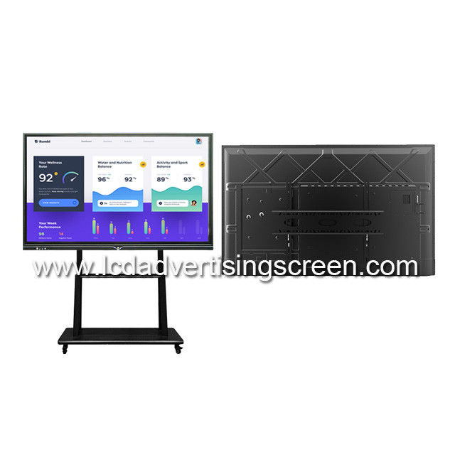 65in Infrared 10dot Interactive Touch Whiteboard With Dual OS