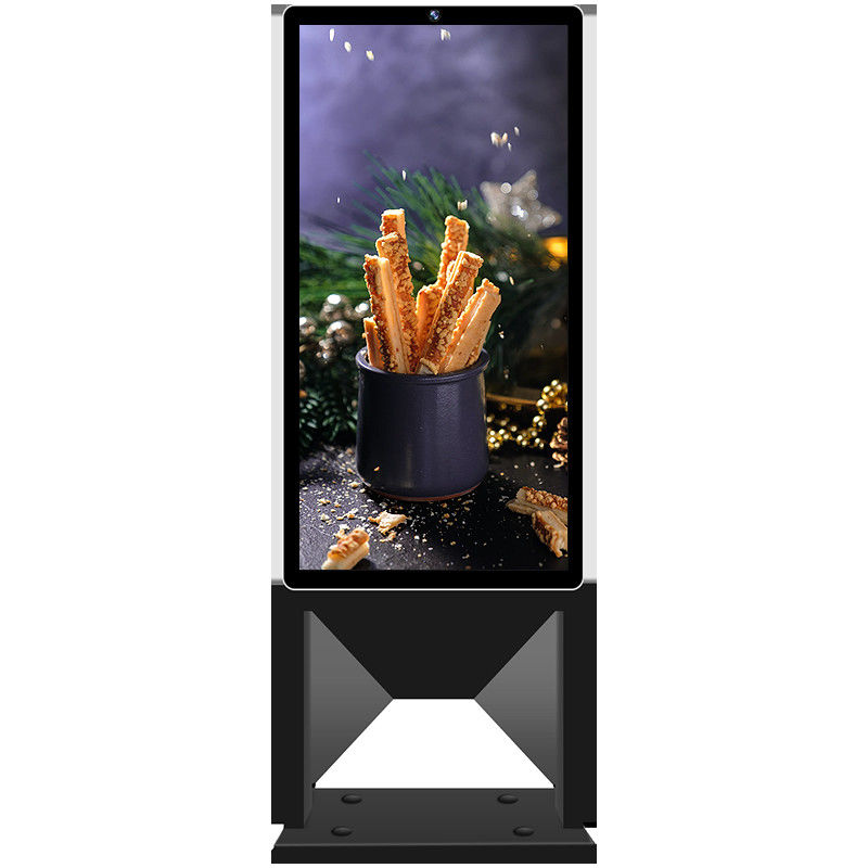 43 Inch 2500nits AIO Android Floor Standing Kiosk RAM 2G ROM 8G
