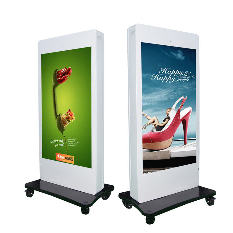 Floor Standing Outdoor 2000nits LCD Advertising Kiosk 1920x1080