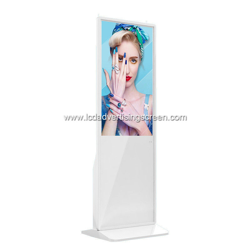 Rk3288 Standing LCD Advertising Display With Camera Speaker
