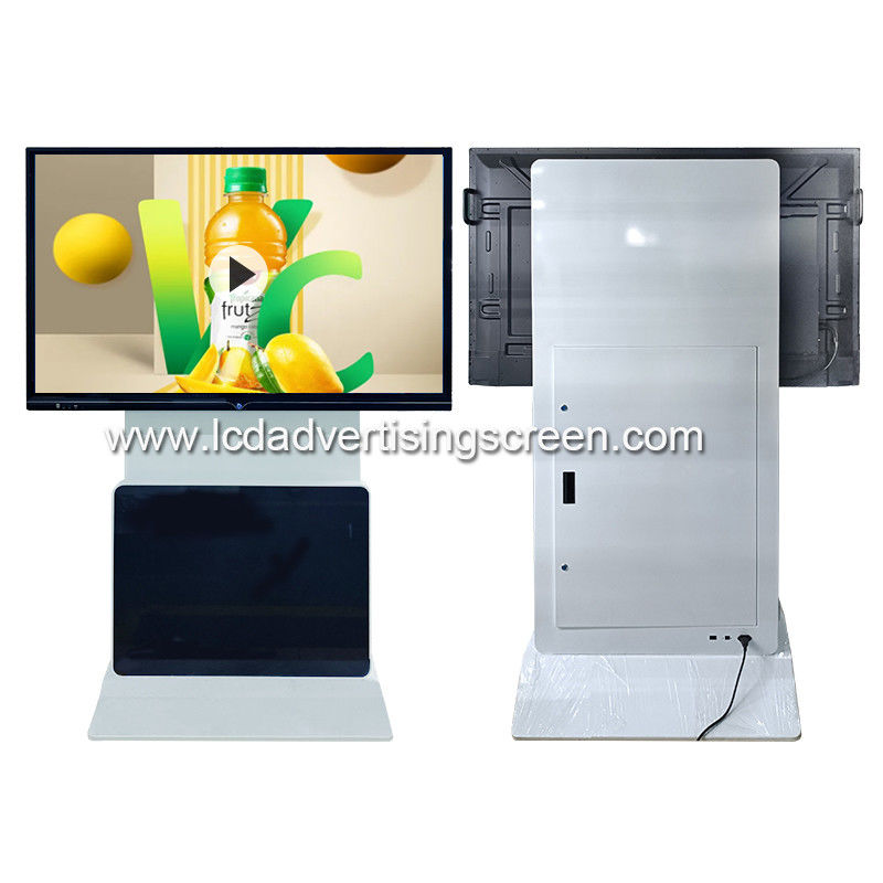 Floor Standing 400cd/2 Interactive Touch Whiteboard Steel Nano Surface