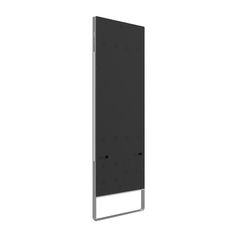 Floor Standing 43inch Vertical Mirror Advertising Screen For Gym