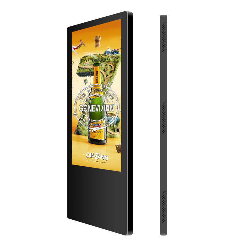 23.6 Inch Elevator Wall Mounted Advertising Display RK3328 SOC