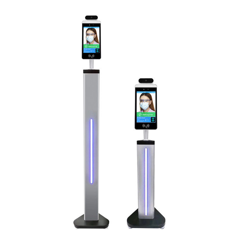 Interactive 8inch Face Recognition Temperature Device With Android 7.1 System