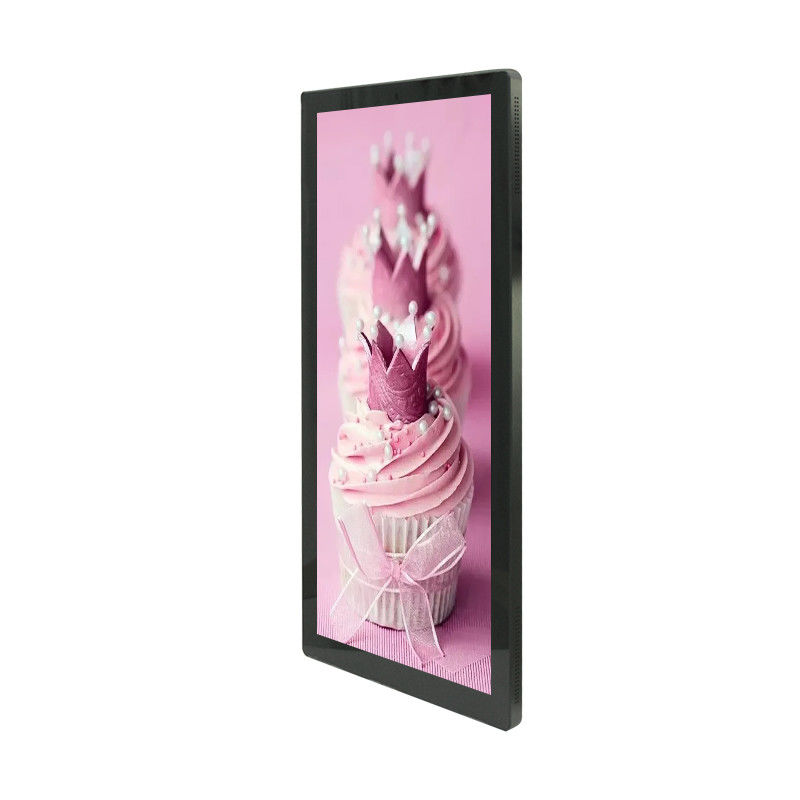 Vertical 25inch Wifi Android Wall Mounted Advertising Player HDMI Interface