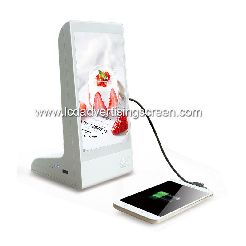 Desktop IPS LCD Touch screen Kiosk Charging station