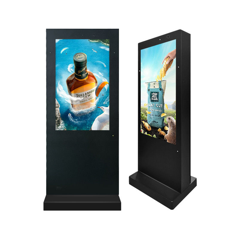 43in Interactive Touch All In One Kiosk IP65 With Microphone And Camera