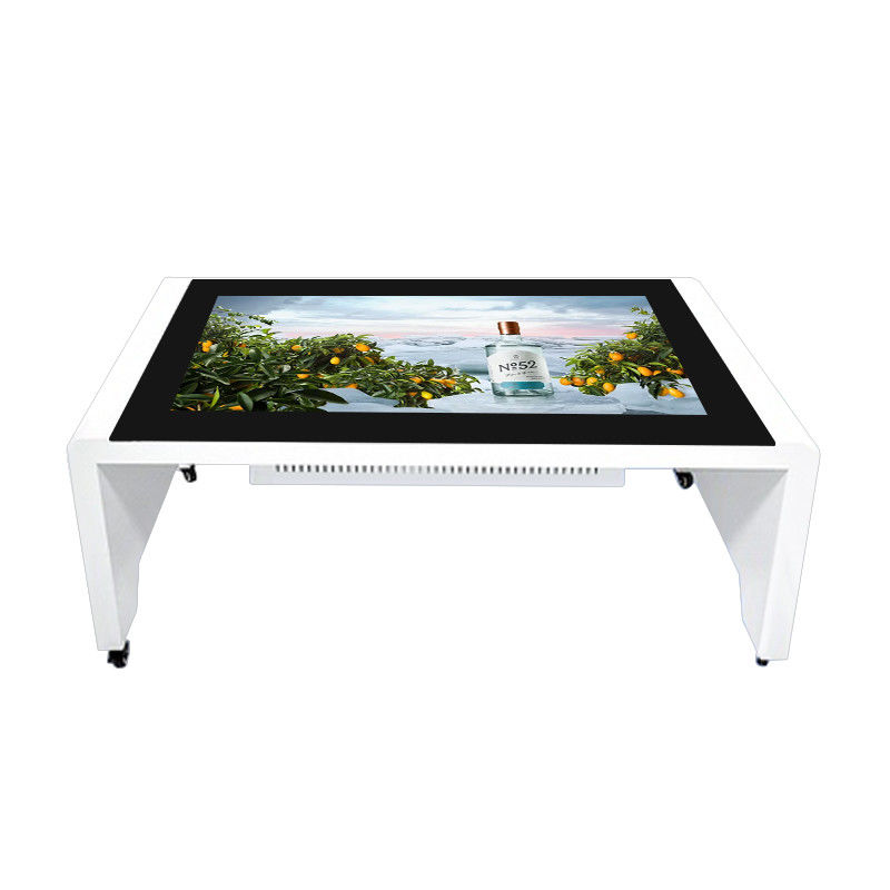 55 Inch Capacitive Touch Table Kiosk For Coffee Shop