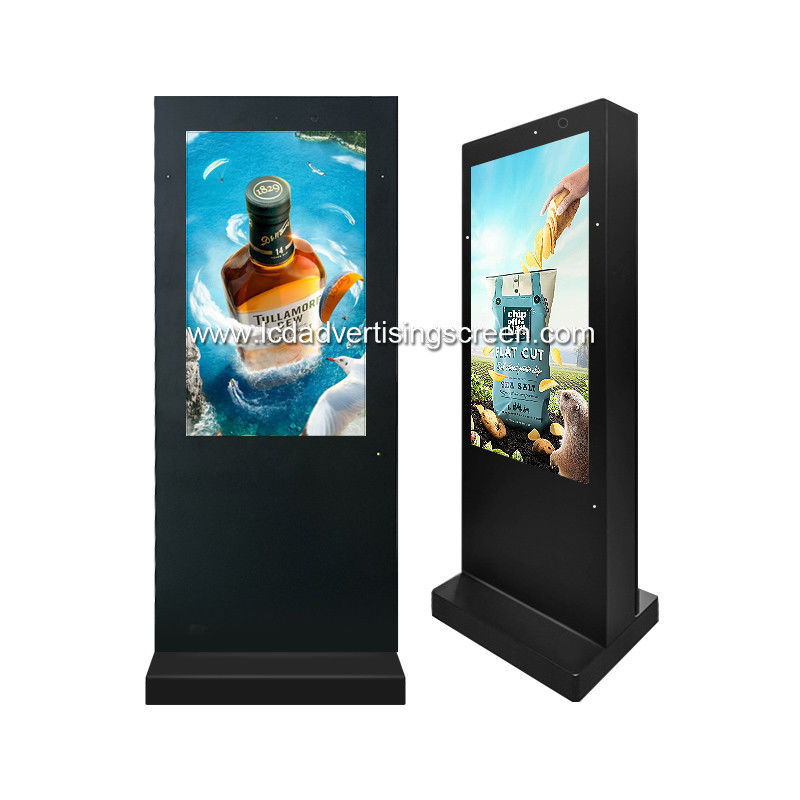 43" 55" UHD Interactive Outdoor Digital Signage Display IP65