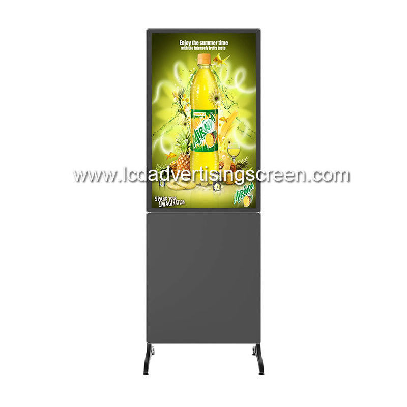 Ultra Slim TFT LCD Floor Standing Kiosk For Advertising