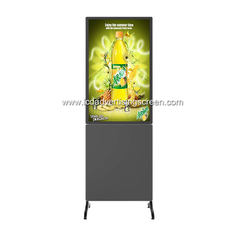 Movable Ultra Thin Double Sided Digital Signage Advertising Display