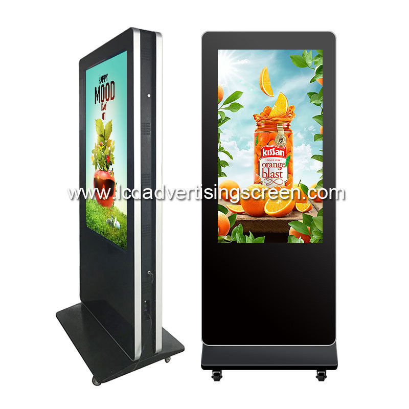 Floor Standing 1080x1920P Dual Screen Media Player