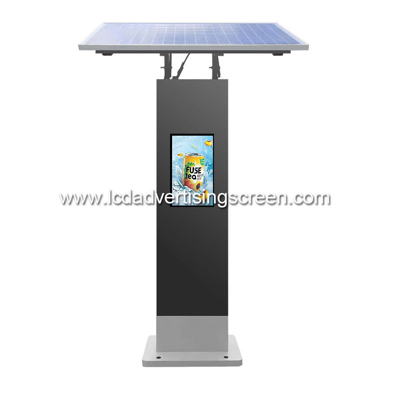 Outdoor Advertising IPS screen Floor Standing Kiosk 1920x1080 3840x2160