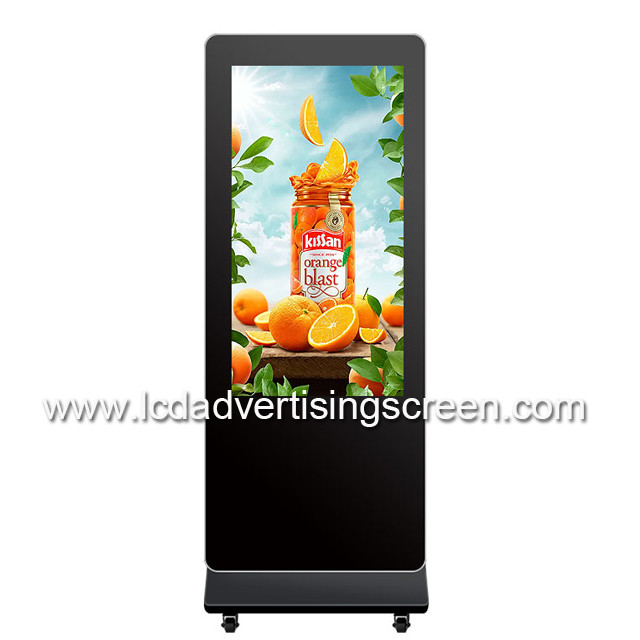 1920x1080 43 Inch Double Sided TFT LCD Advertising Player