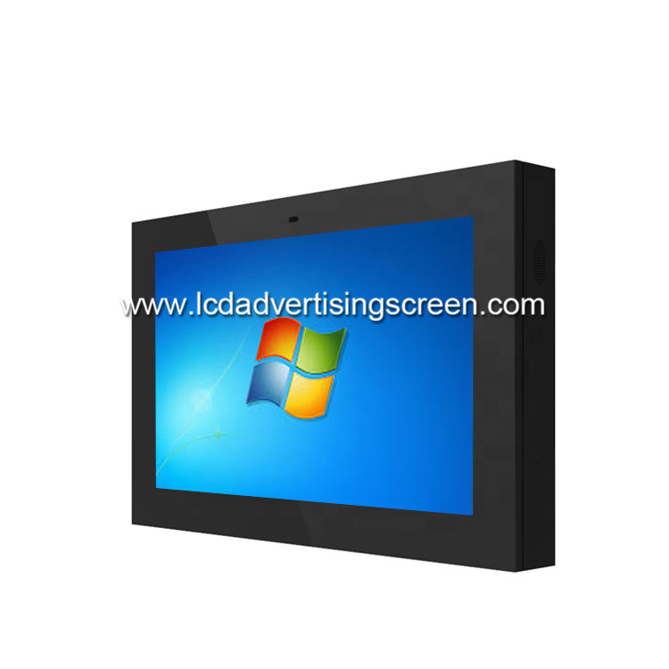 Wall Mounted IPS TFT LCD Outdoor Digital Signage With WLED Backlight