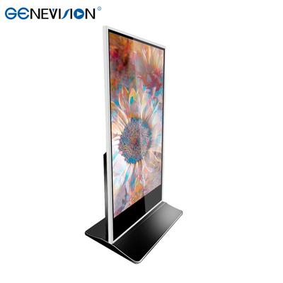 Touch Screen Advertising Player Signage Lcd Big Size Display In 75 Inch