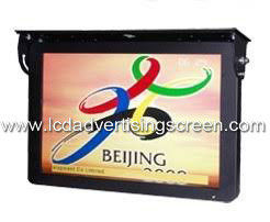 Adroid Bus Advertising Screen Media Player Ceiling Mount For Taxi / Car