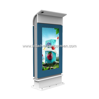 IP55 2000cd/m2 Waterproof Outdoor Digital Signage With Rain Cover