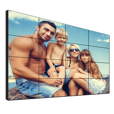 Aluminum Shell DID LCD Video Wall 55inch 500cd/M2 3.5mm Bezel